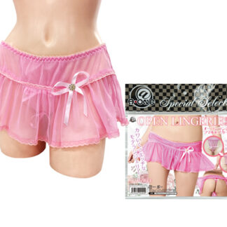 オープンランジェリー　フリル&スカート